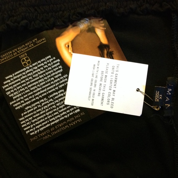 IMAN Off or On Shoulder NEW WITH TAGS Top - Picture 7 of 8